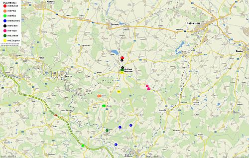 n�hled mapy Uhl��skojanovicka